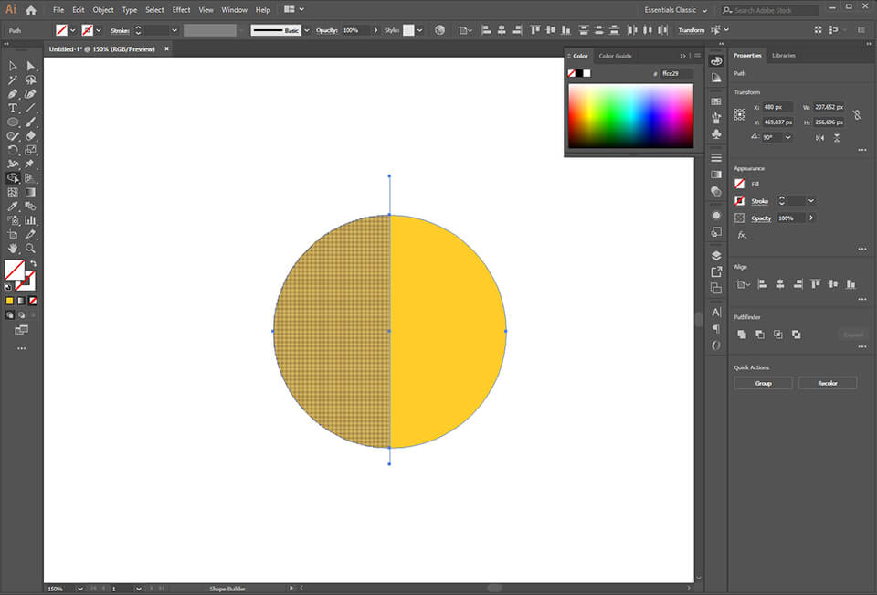 how to draw irregular shapes in illustrator
